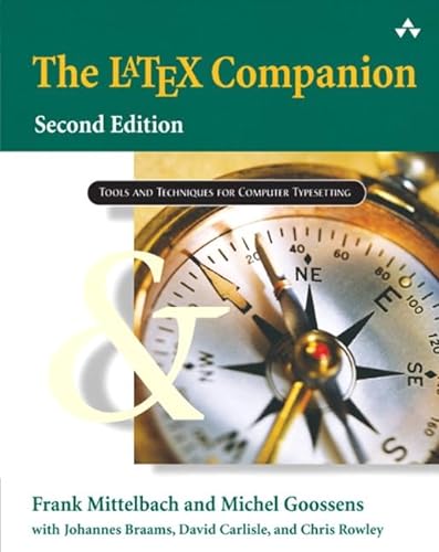 The LaTeX Companion, w. CD-ROM (Tools and Techniques for Computer Typesetting)